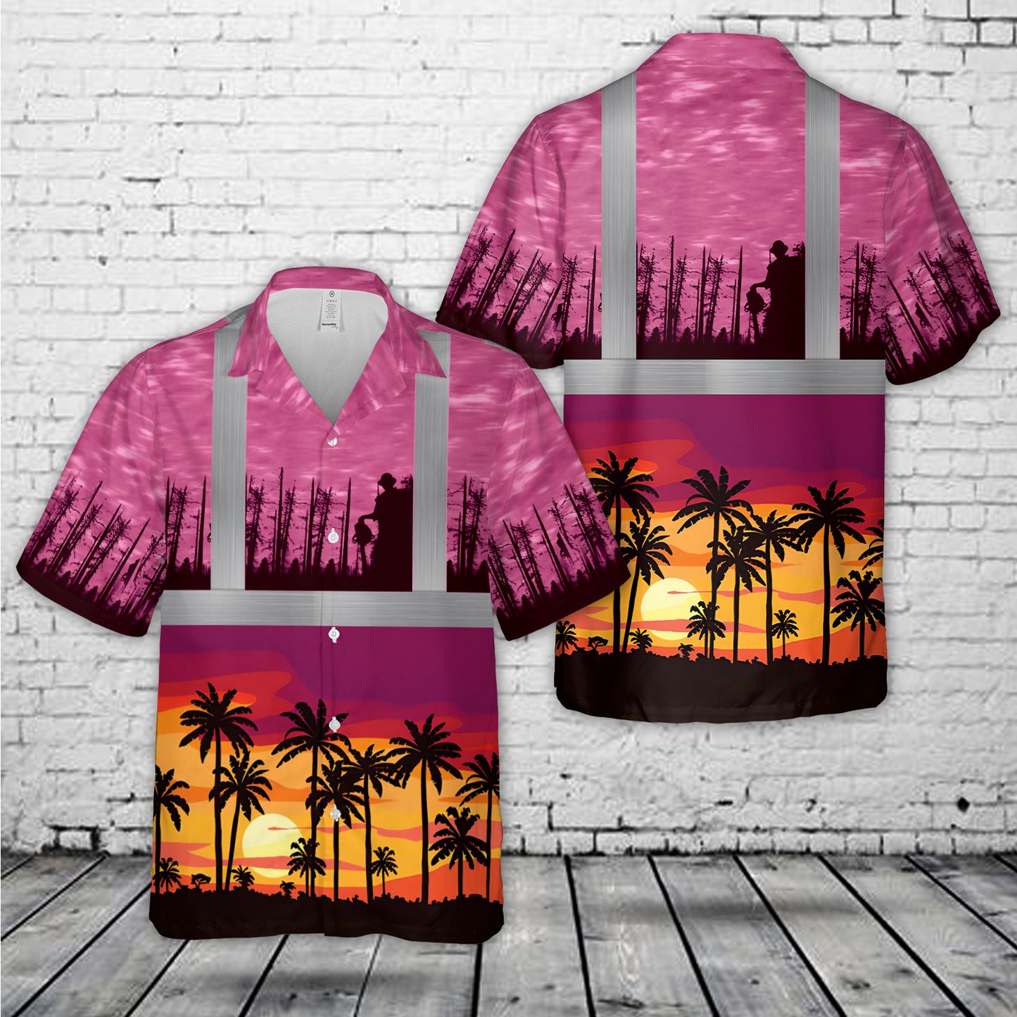 Logger Tropical Hawaiian Shirt