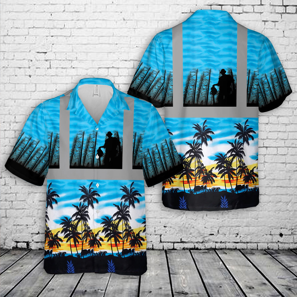 Logger Tropical Hawaiian Shirt