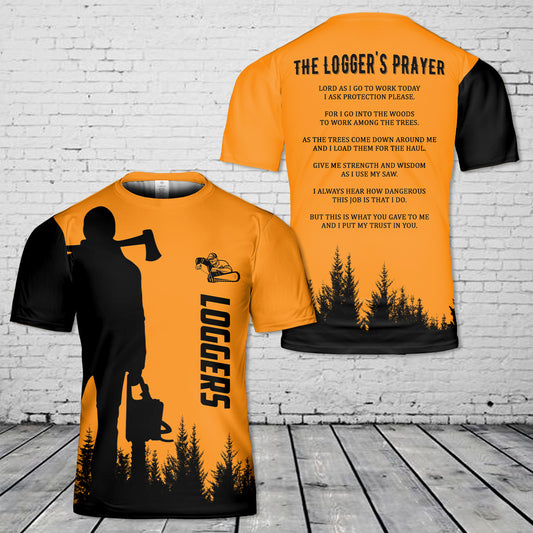 Loggers prayer 3D T-Shirt