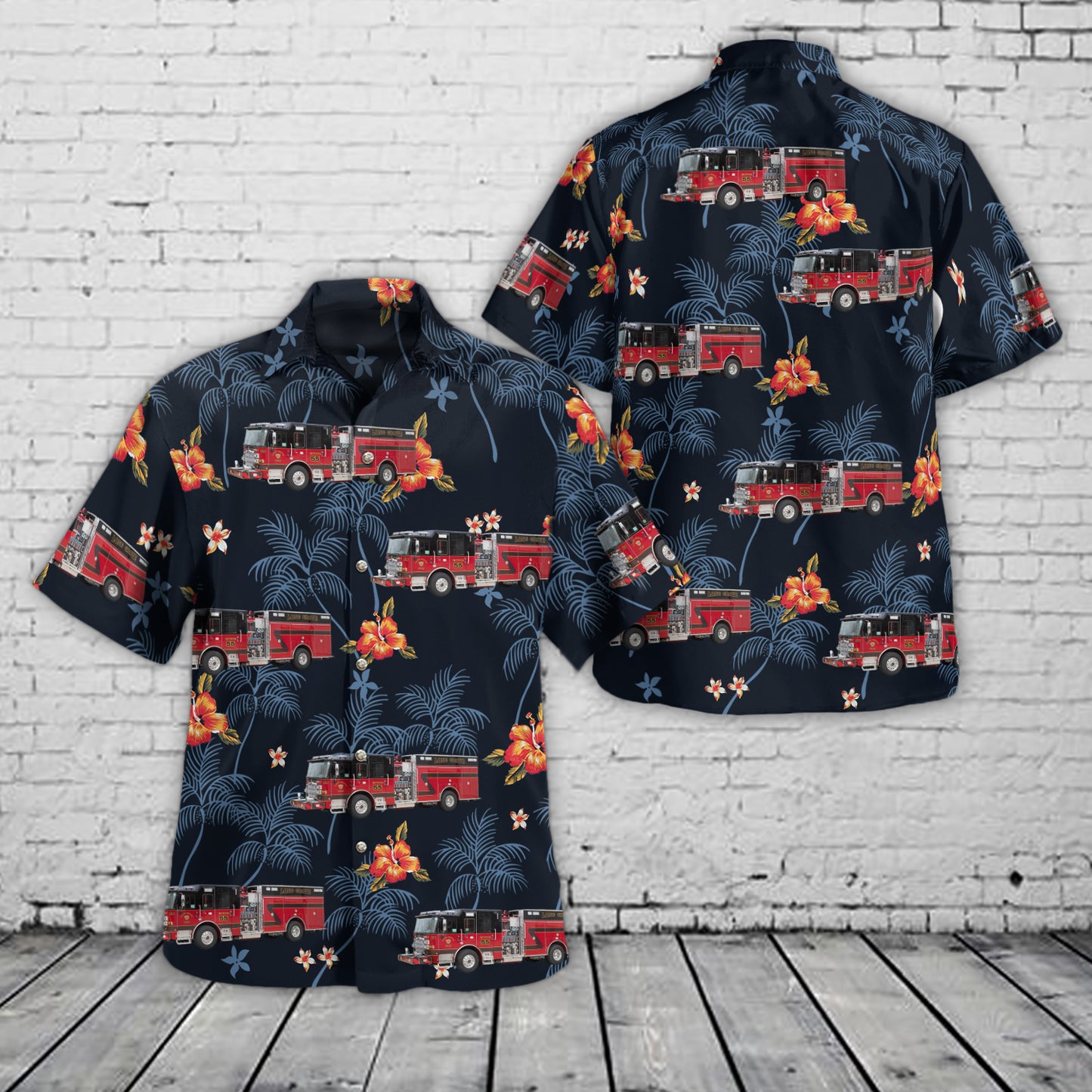 Long Grove, Illinois, Long Grove Fire Protection District Hawaiian Shirt