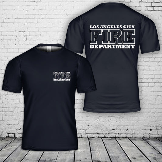 Los Angeles City Fire Department T-Shirt 3D