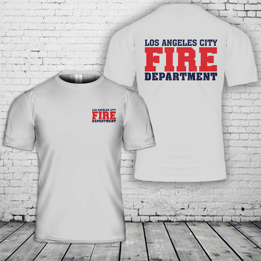 Los Angeles City Fire Department T-Shirt 3D