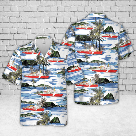 Louis S. St-Laurent class Canadian Coast Guard Hawaiian Shirt