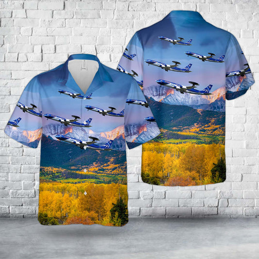 Luxembourg Air Force 50th Anniversary of NATO special schemed AWACS Boeing E-3A Sentry LX-N90442 Hawaiian Shirt
