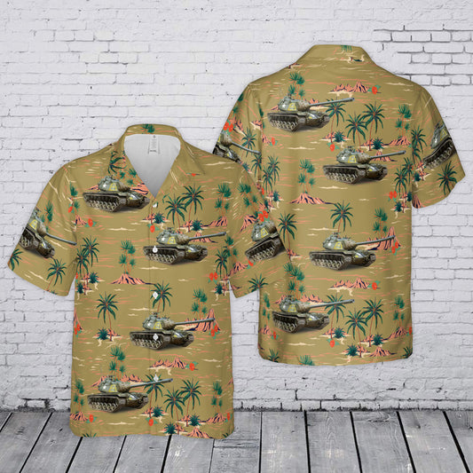 M103 Cold War & Vietnam Era Tanks Hawaiian Shirt