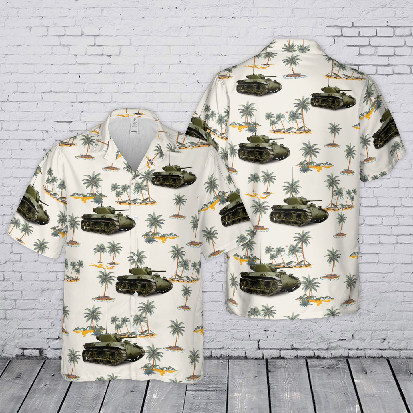 M22 Locust World War II Hawaiian Shirt