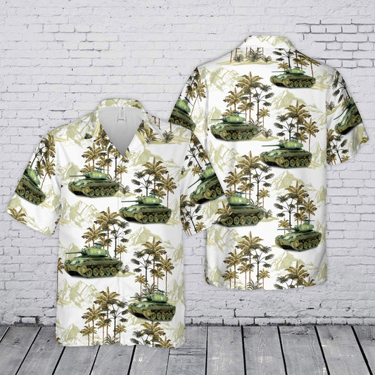 M24 Chaffee World War II Hawaiian Shirt