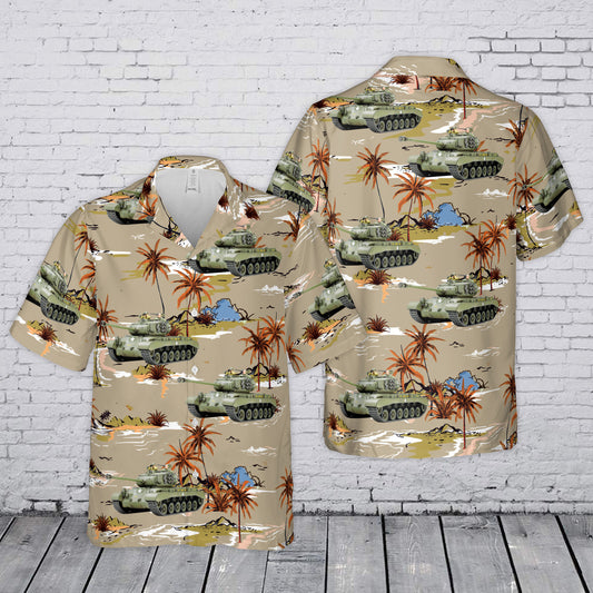 M26 Pershing World War II  Hawaiian Shirt