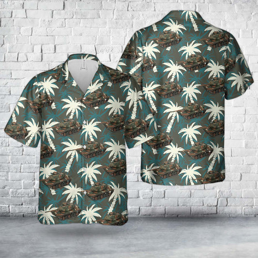 M60A3 Patton Tank 5th Infantry Division US ARMY REFORGER Germany 1985 Hawaiian Shirt