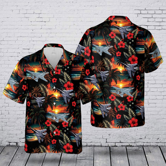 U.S Navy Grumman F-14 Tomcat Hawaiian Shirt