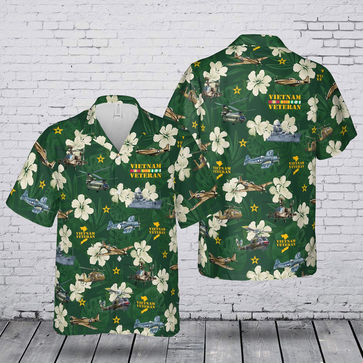 Vietnam Veteran Hawaiian Shirt