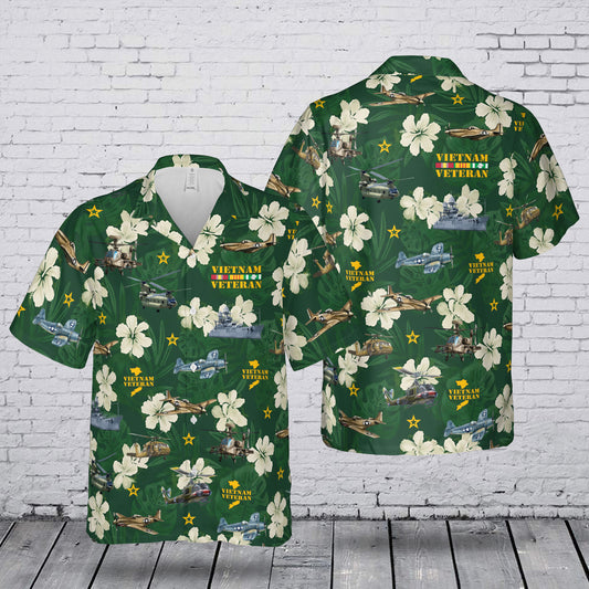 Vietnam Veteran Hawaiian Shirt