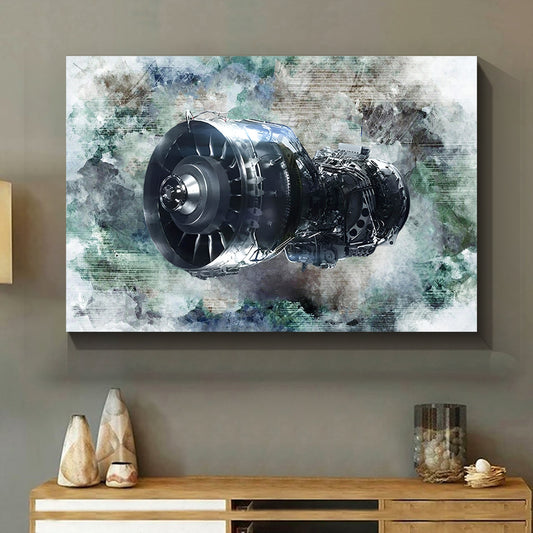 MT30 Marine Gas Turbine Canvas