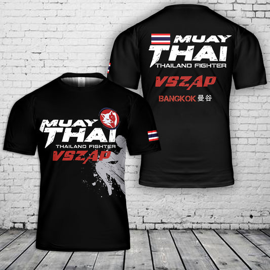 MUAY THAI Fighting Thai boxing sports T-Shirt 3D