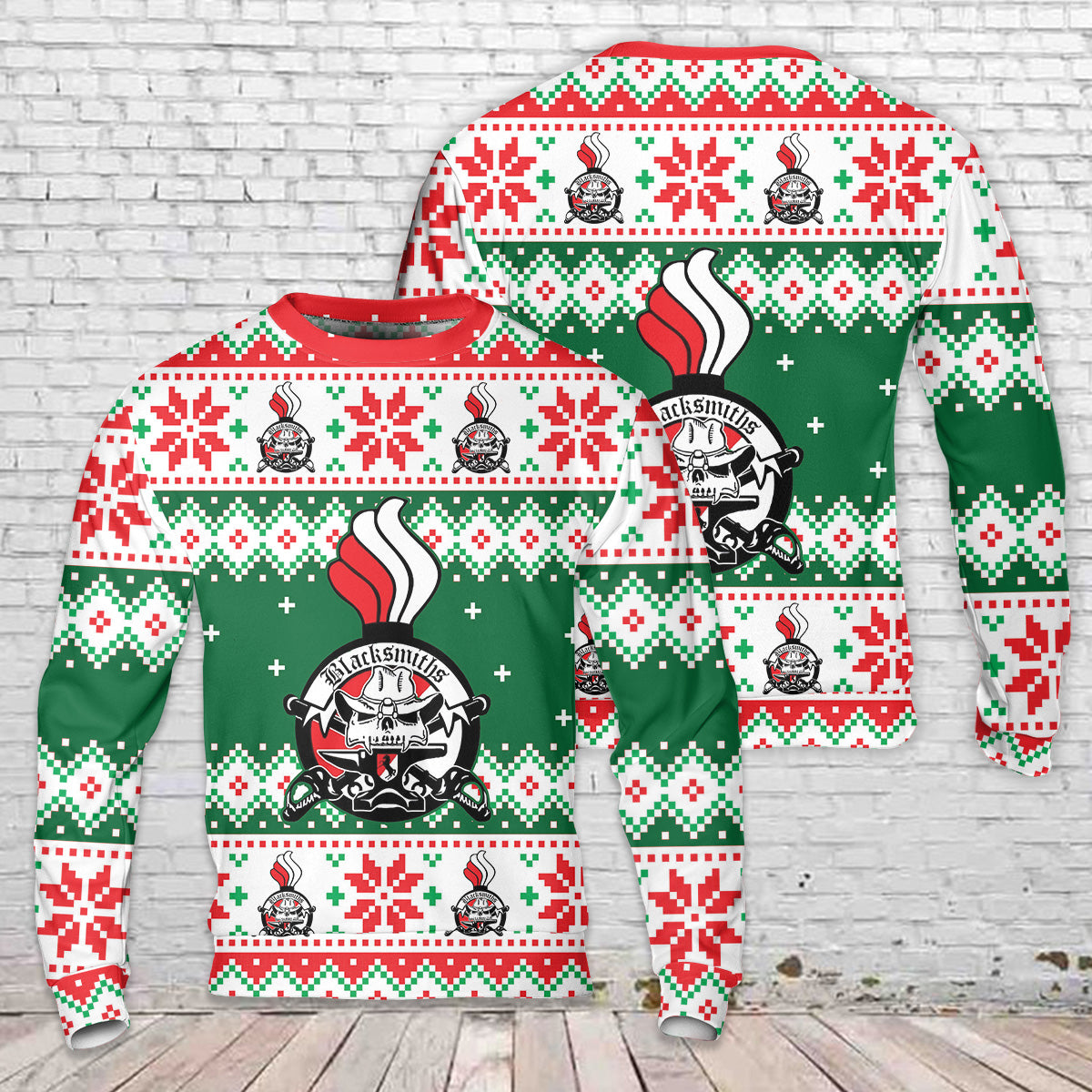 Maintenance Troop, RSS, 11th ACR  Christmas AOP Sweater