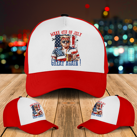 Make 4th Of July Great Again Baseball Cap