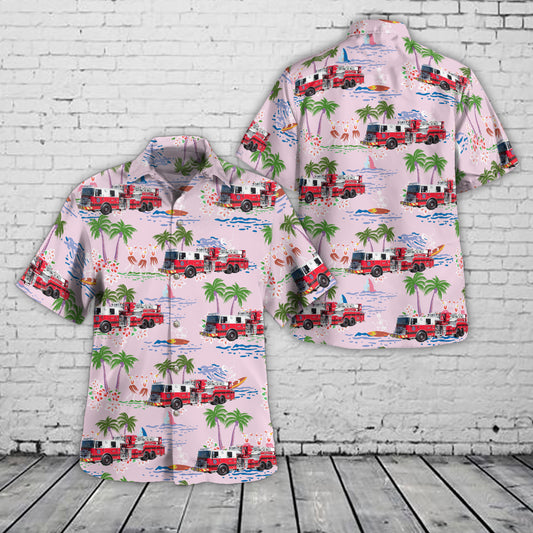 Manor, Texas, Travis County Emergency Services District No.12 Hawaiian Shirt