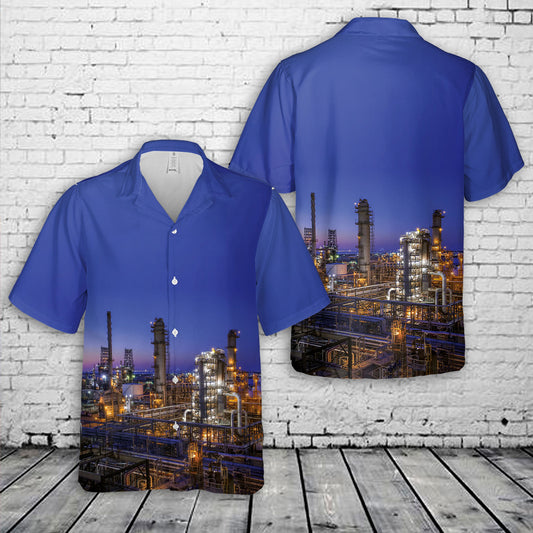 Marathon Petroleum Corporation's Galveston Bay, Texas City Hawaiian Shirt