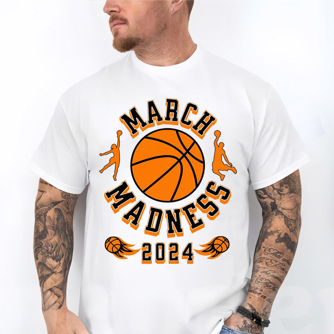 March Madness 2024 Basketball Classic Unisex T-Shirt Gildan 5000 (Made In US)