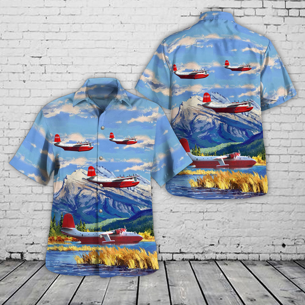 Martin Mars Flying Boat Hawaiian Shirt