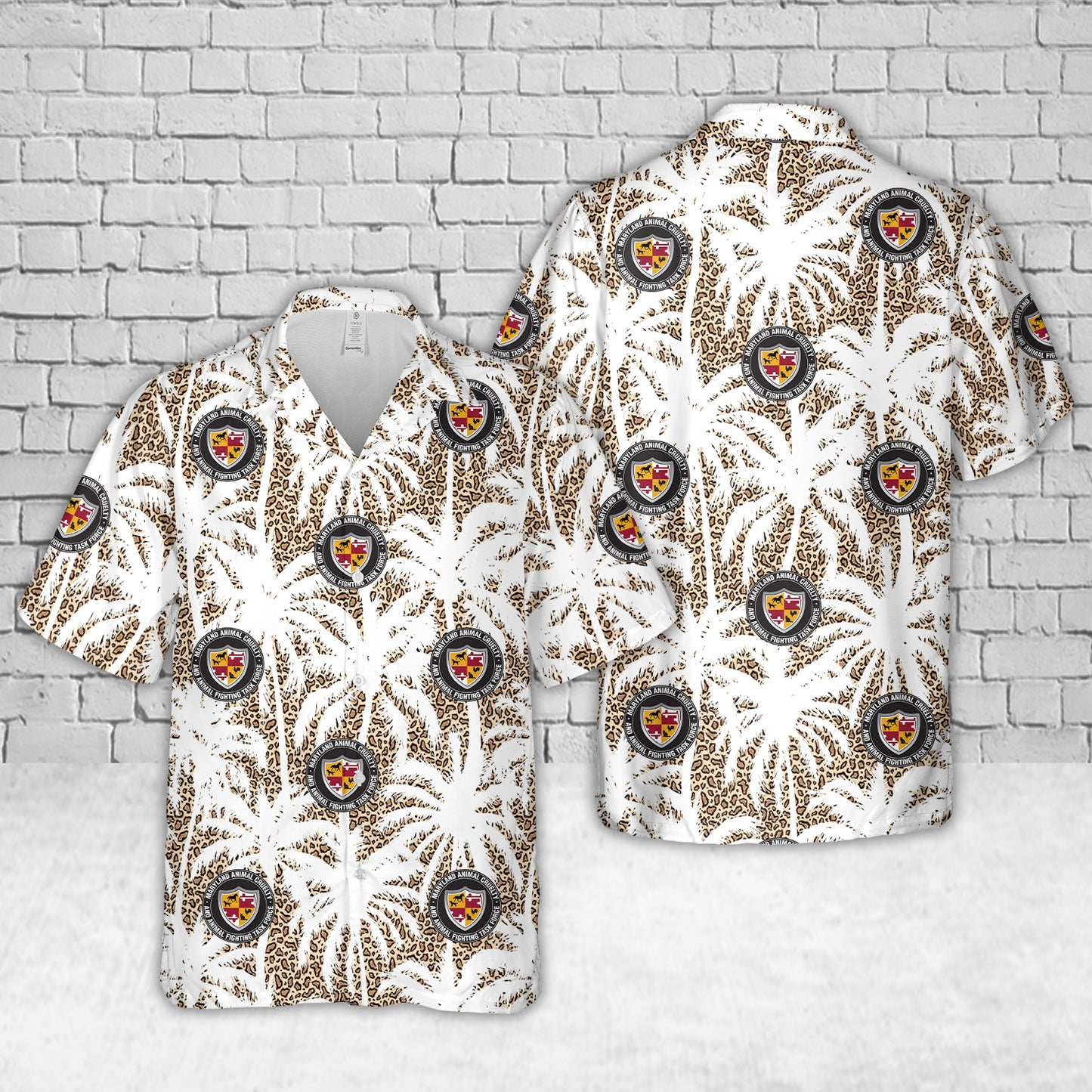 Maryland Animal Cruelty & Animal Fighting Task Force Hawaiian Shirt