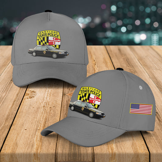 Maryland State Police Ford Crown Victoria Baseball Cap
