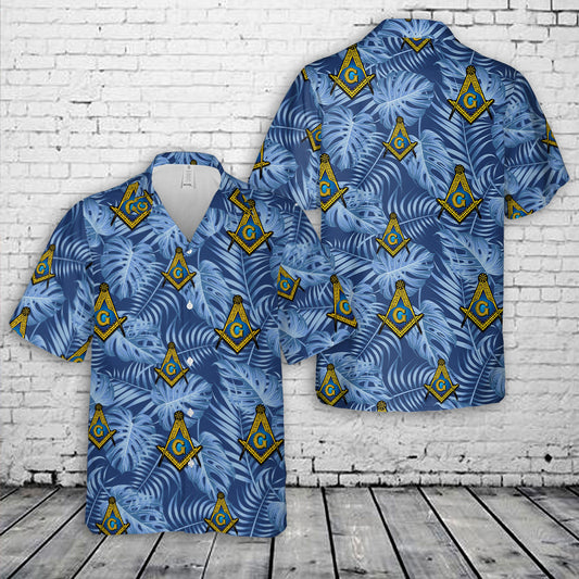 Masonic Emblem Freemasonry Hawaiian Shirt