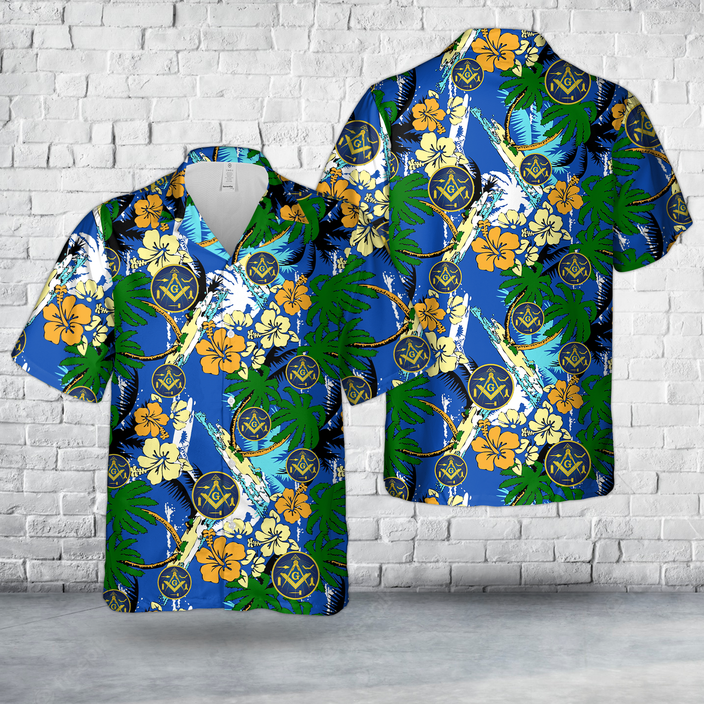 Masonic Freemasonry Hawaiian Shirt