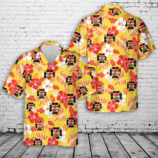 Masonic Knights Templar (KT) Mason Hawaiian Shirt