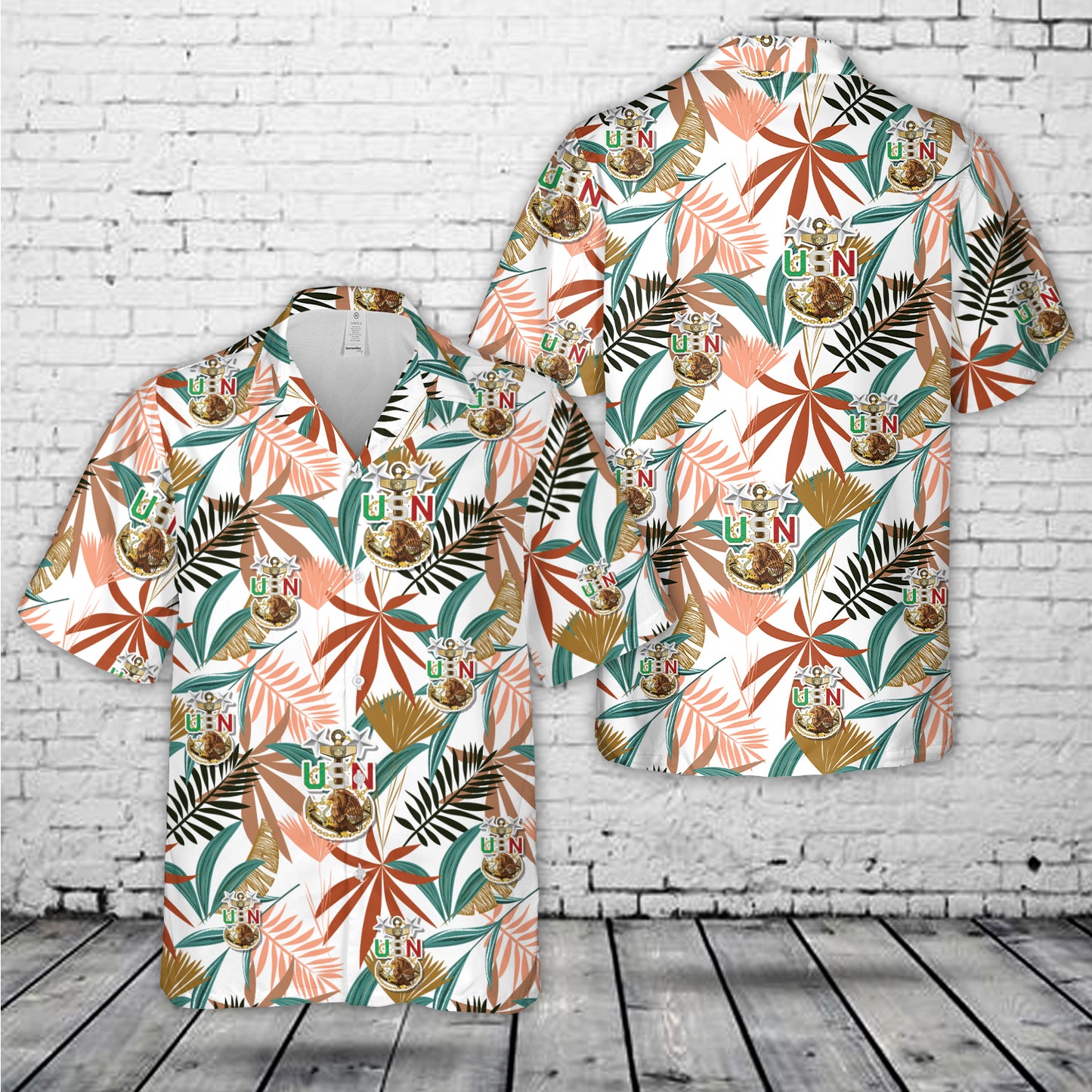 Master Chief Petty Officer Anchor Mexican Hawaiian Shirt