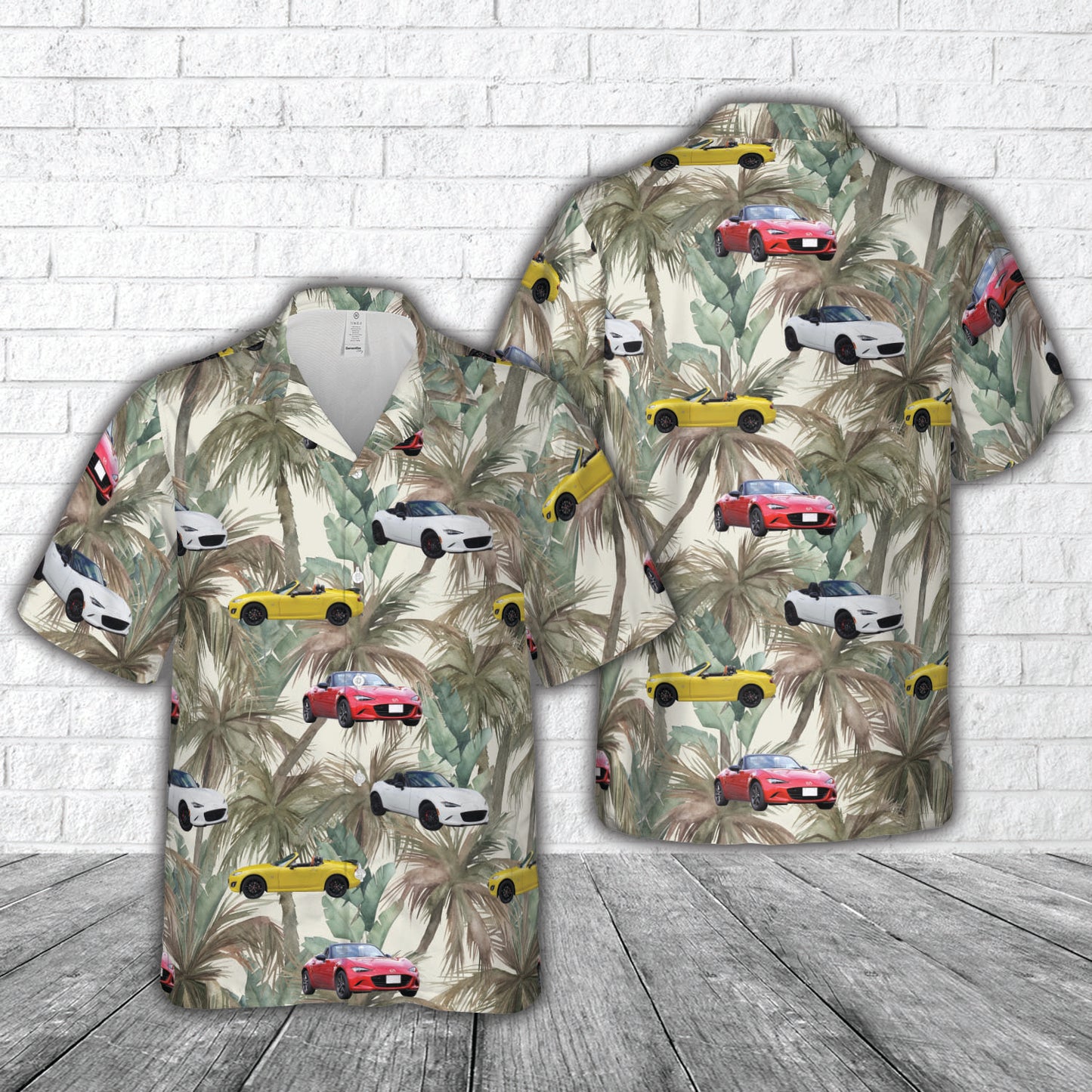 Mazda Miata MX-5 Hawaiian Shirt