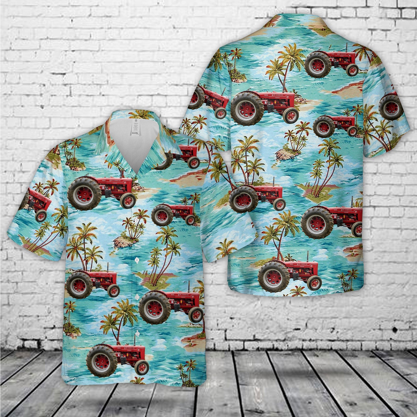 McCormick W-D 9 tractor Hawaiian Shirt