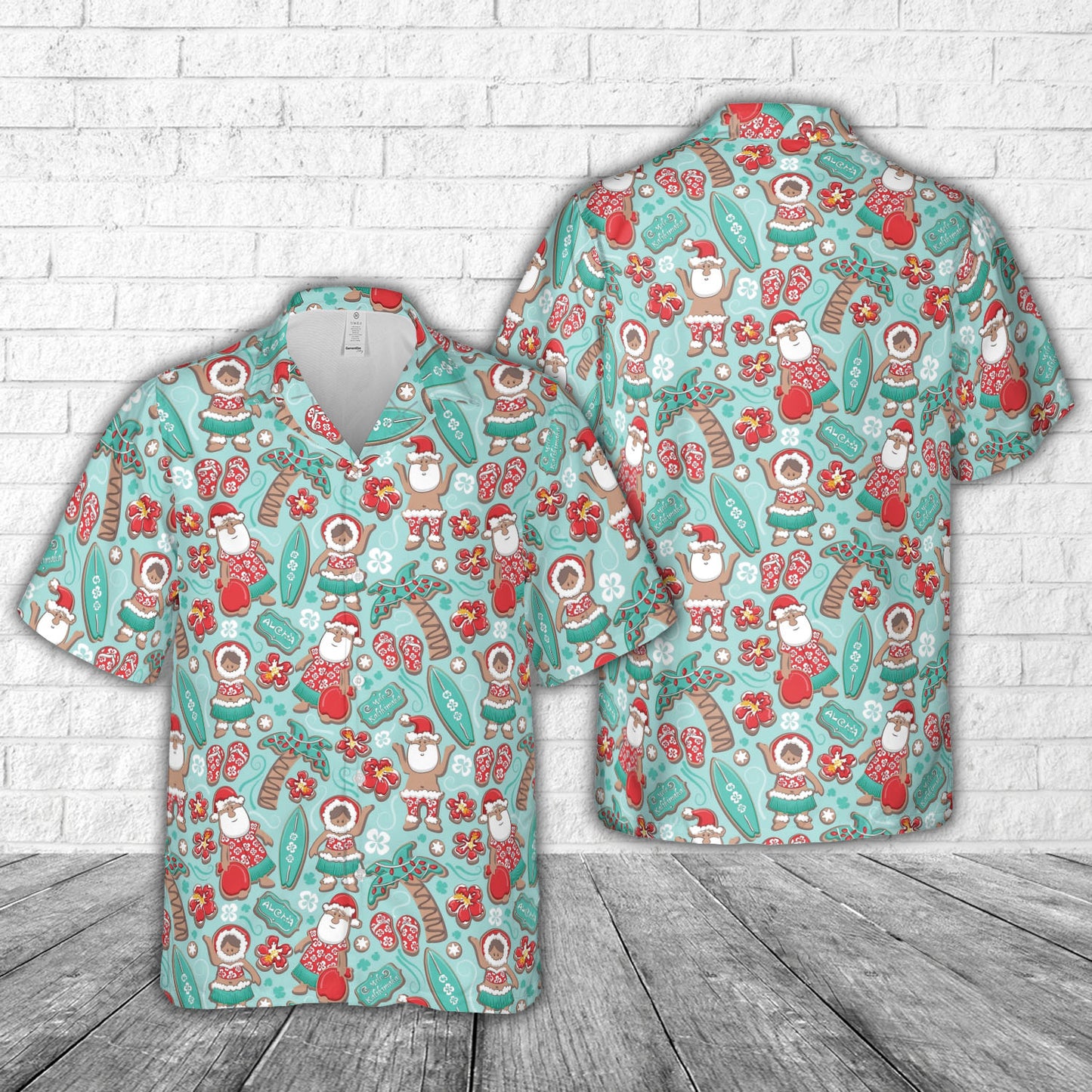 Mele Kalikimaka Christmas Hawaiian Shirt