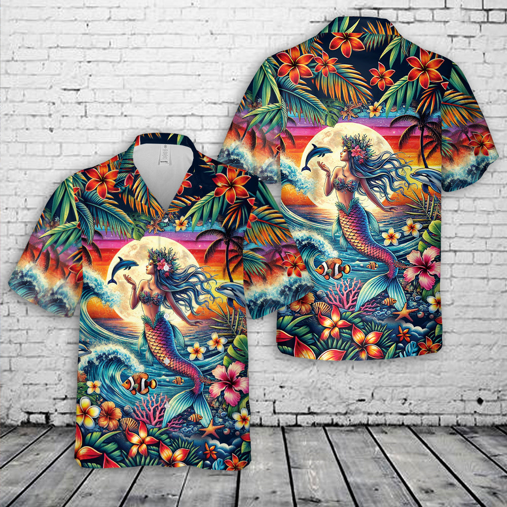 Mermaid Hawaiian Shirt