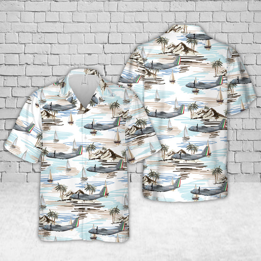 Mexican Air Force Alenia C-27J Spartan 302 Air Squadron Hawaiian Shirt