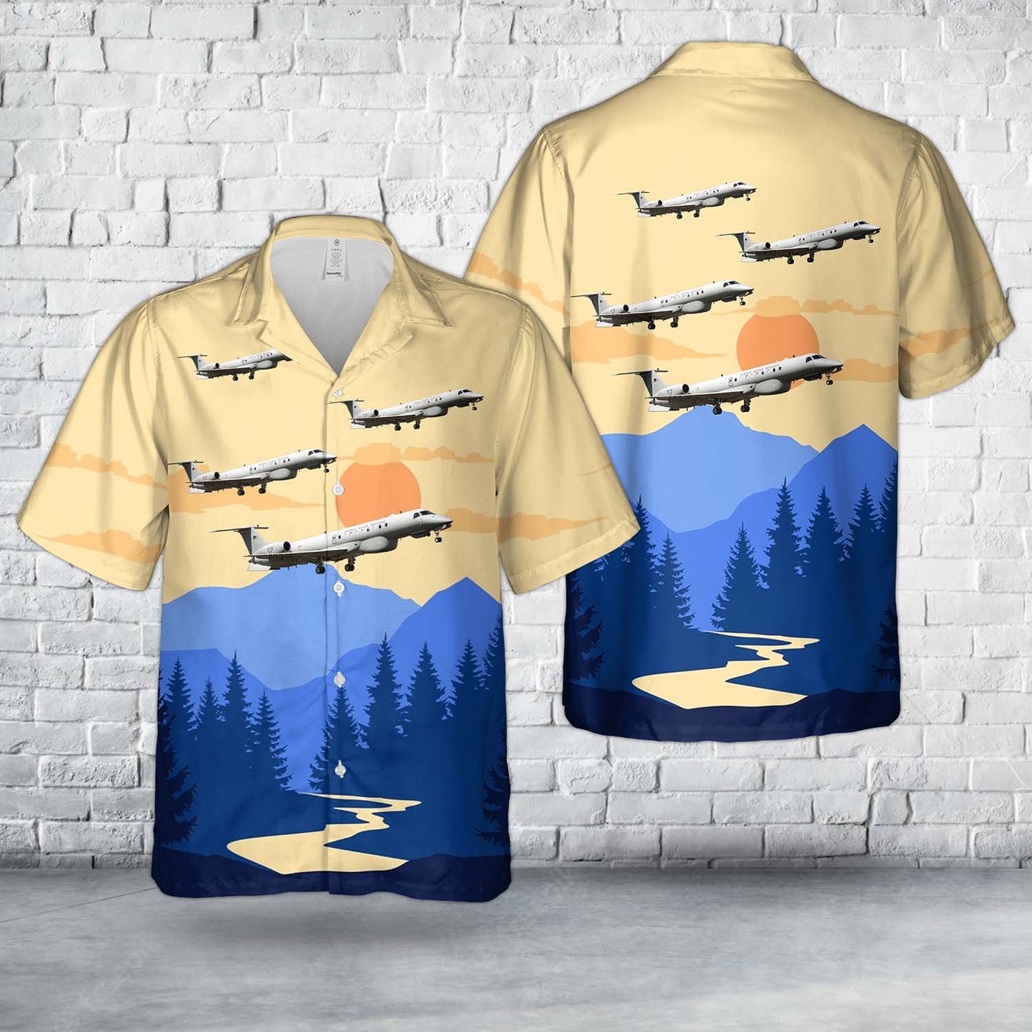 Mexican Air Force Embraer EMB-145MP/ASW Hawaiian Shirt