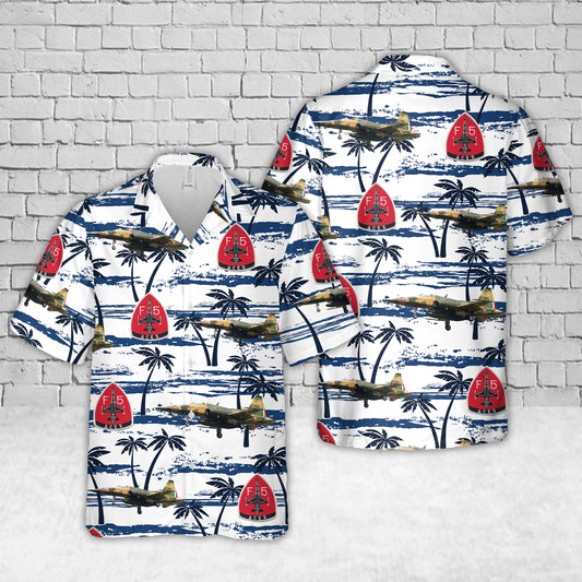 Mexican Air Force Northrop F-5E of the 401 Air Squadron Hawaiian Shirt