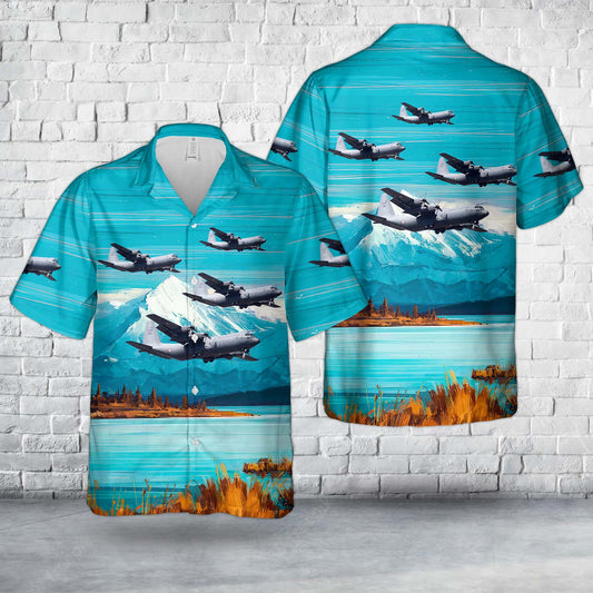 Mexican Air Force Lockheed C-130K-30 Hercules Hawaiian Shirt