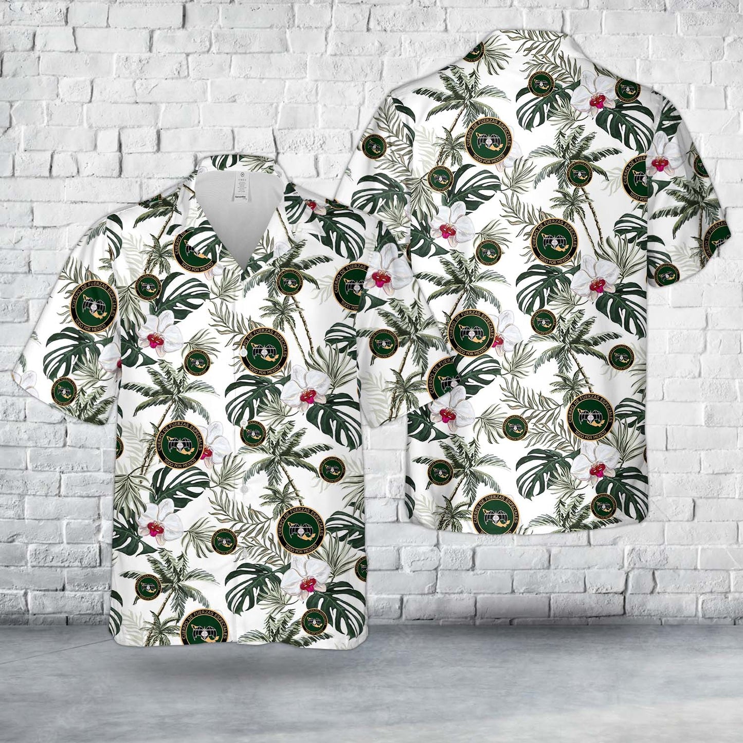 Mexican Army Special Forces Corps (Cuerpo de Fuerzas Especiales) Hawaiian Shirt
