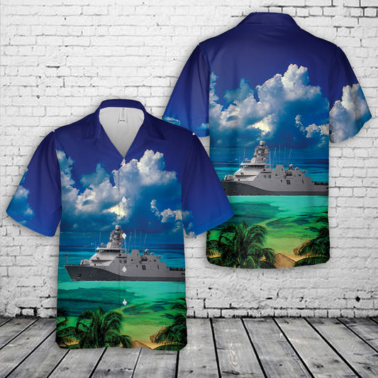 Mexican Navy ARM Benito Juárez (POLA-101) Hawaiian Shirt