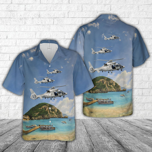 Mexican Navy AS565 Panther Hawaiian Shirt