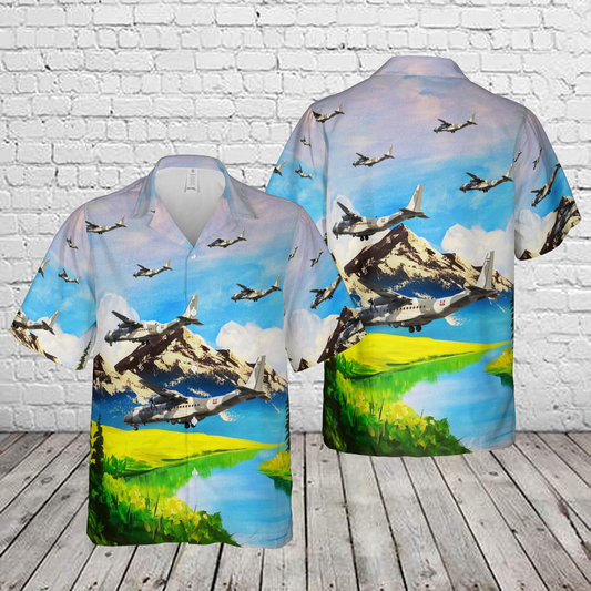 Mexican Navy CASA C-295M Hawaiian Shirt