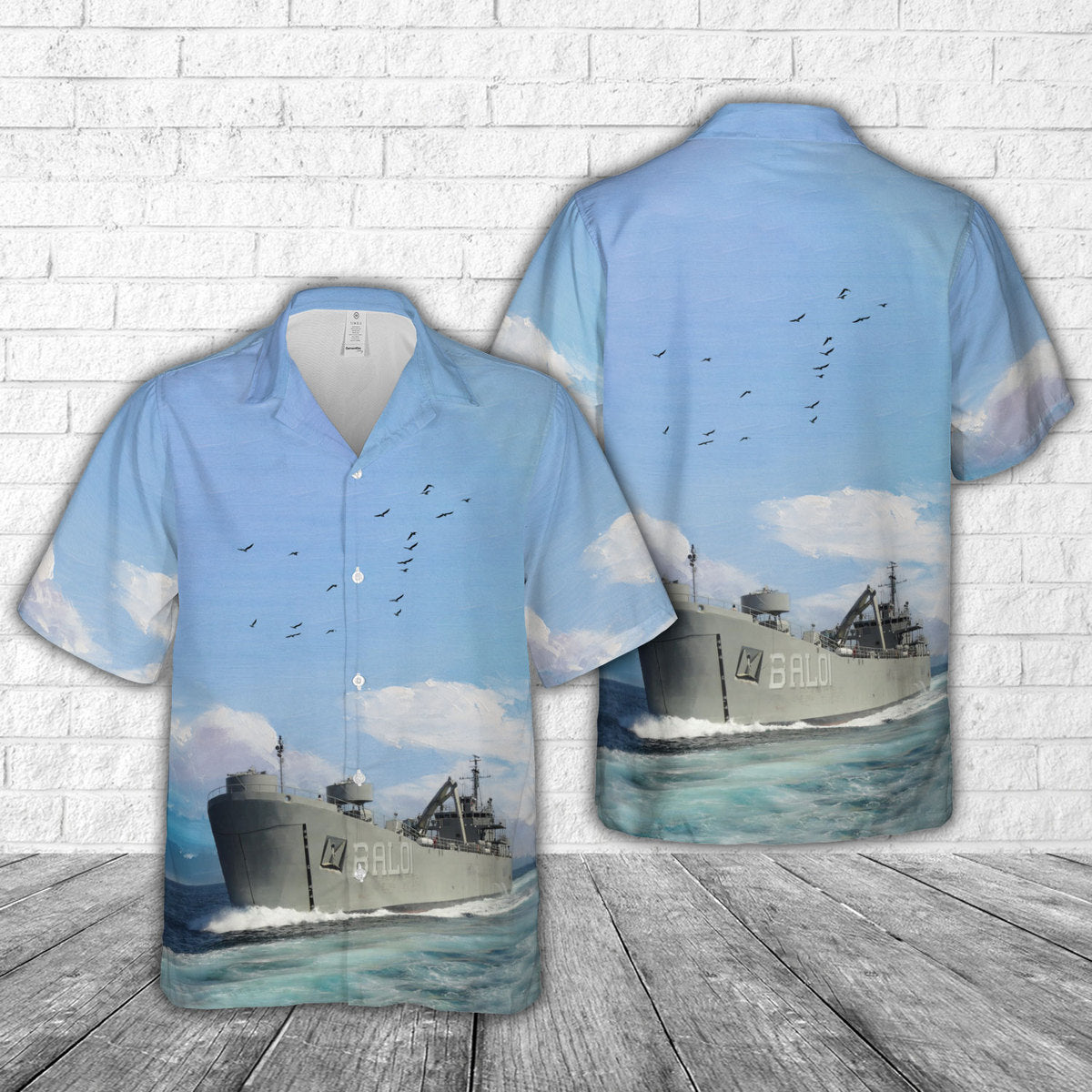 Mexican navy Montes Azules-class logistics ship BAL-01 navegando Hawaiian Shirt