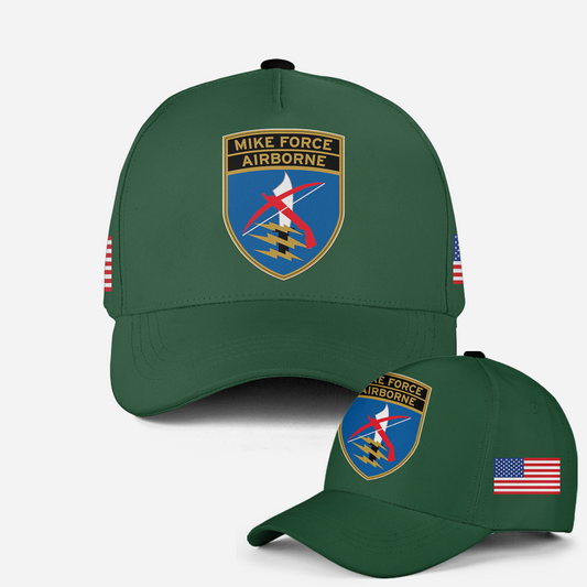 Mike FORCE: US Army Special Forces Vietnam War Baseball Cap