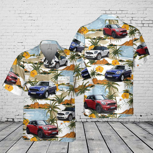 Mini Cooper S Paceman Hawaiian Shirt