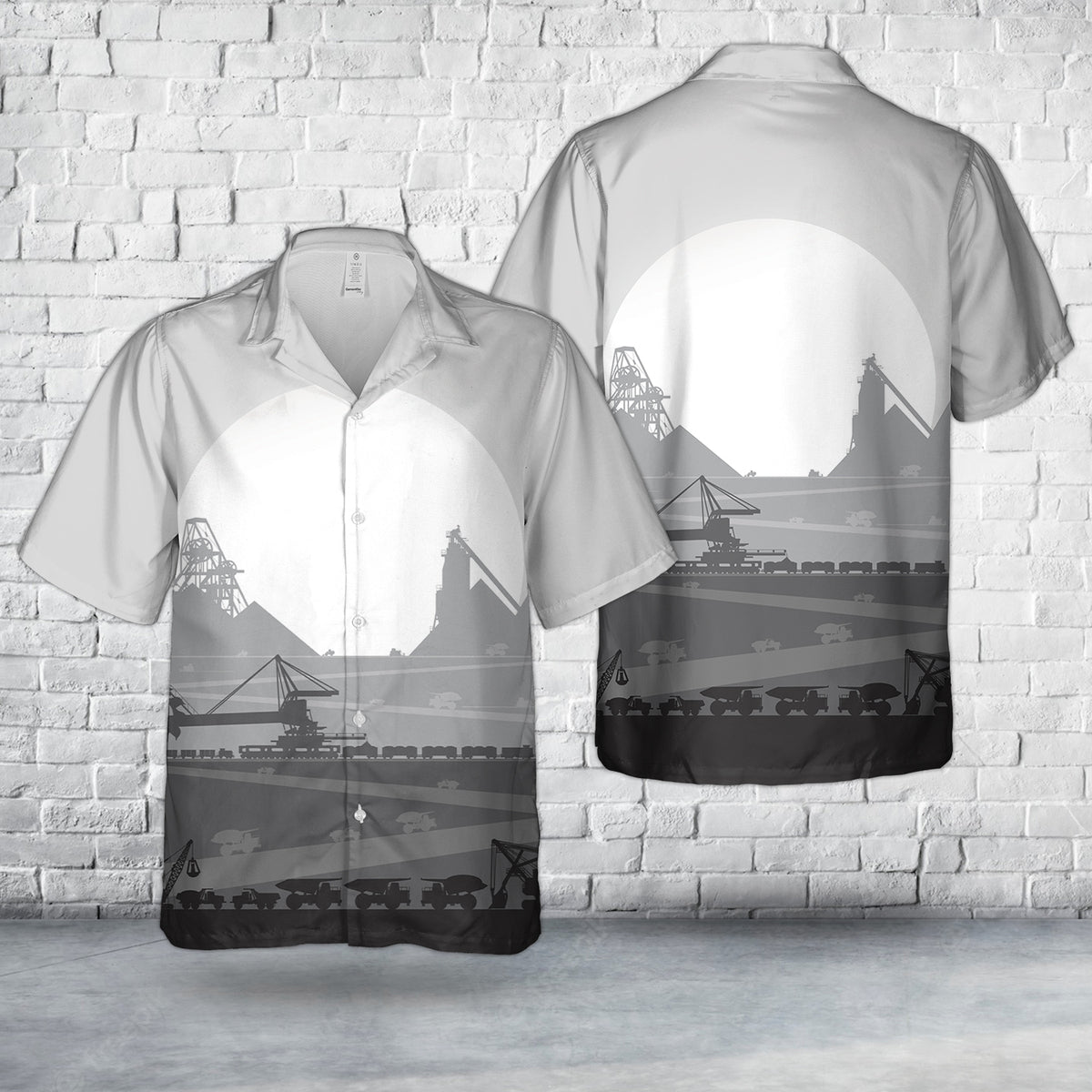 Mining Hawaiian Shirt