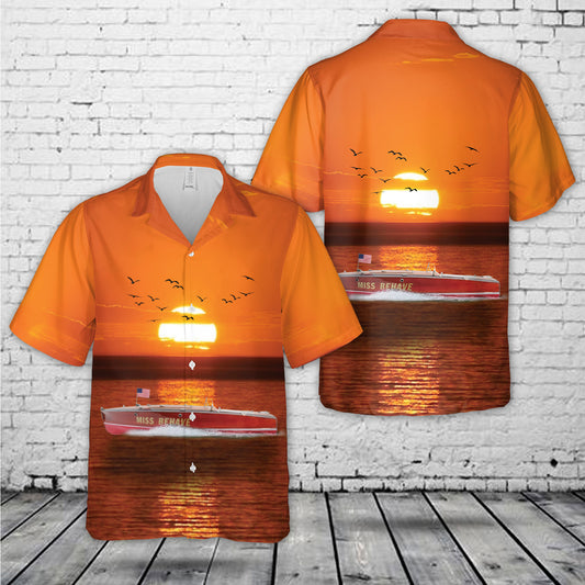 Miss Behave Boat Hawaiian Shirt