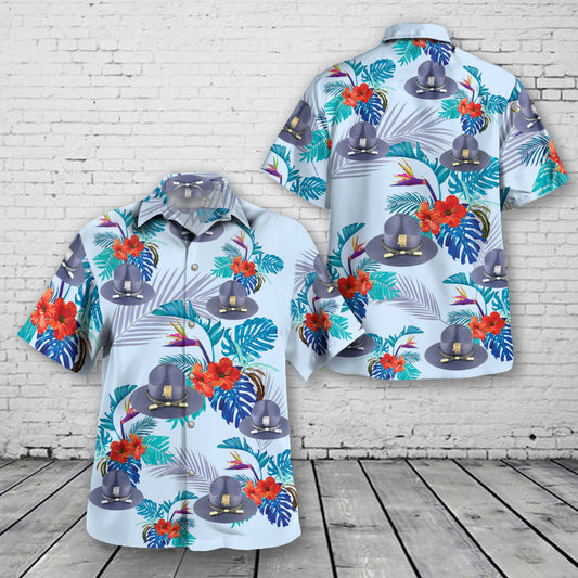 Mississippi Highway Patrol Trooper Hat Hawaiian Shirt
