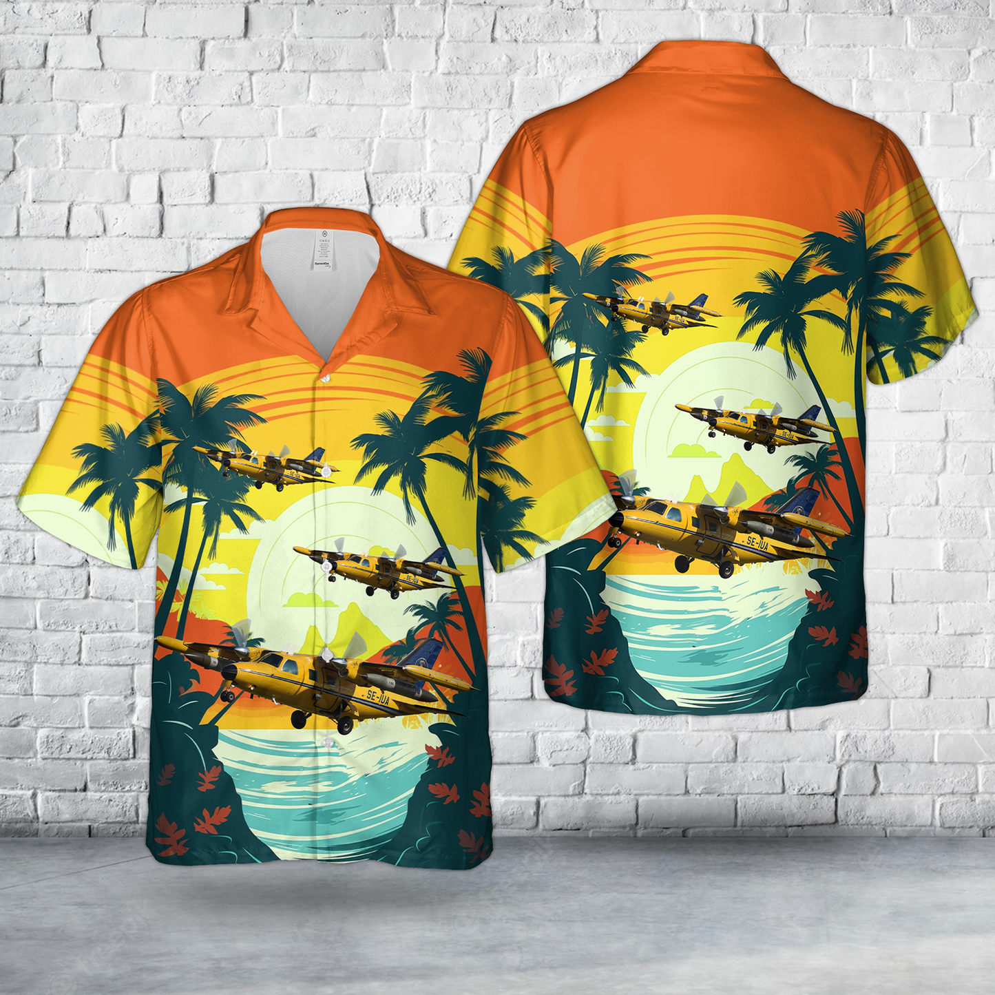 Mitsubishi MU-2M (MU-2B-26) Hawaiian Shirt