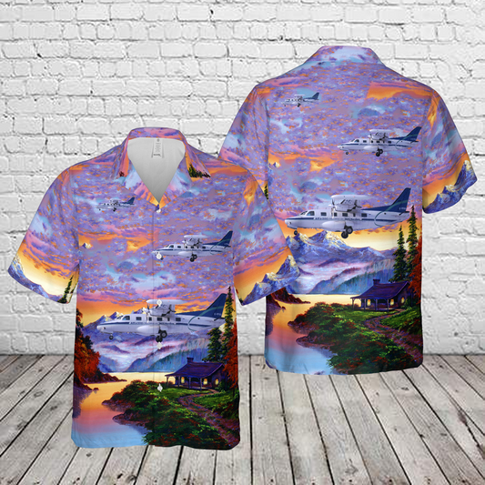 Mitsubishi MU-2 Marquise (MU-2B-60) Hawaiian Shirt